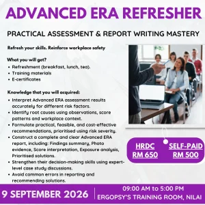9 September 2026: Advanced ERA Refresher – Practical Assessment & Report Writing Mastery