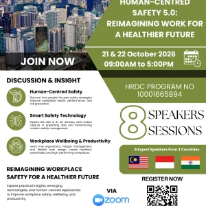 OSH International Seminar - Human-Centred Safety 5.0: Reimagining Work for a Healthier Future