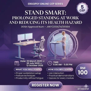 Stand Smart: Prolonged Standing at Work and Reducing Its Health Hazard (5 CEP)