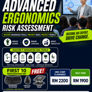 2 - 5 November 2026: Advanced Ergonomics Risk Assessment Training